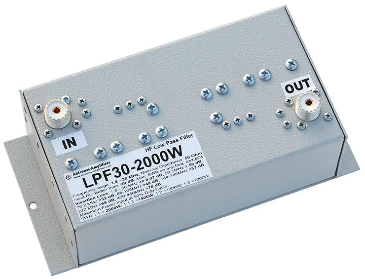 Antennas-Amplifiers LPF30-2000W