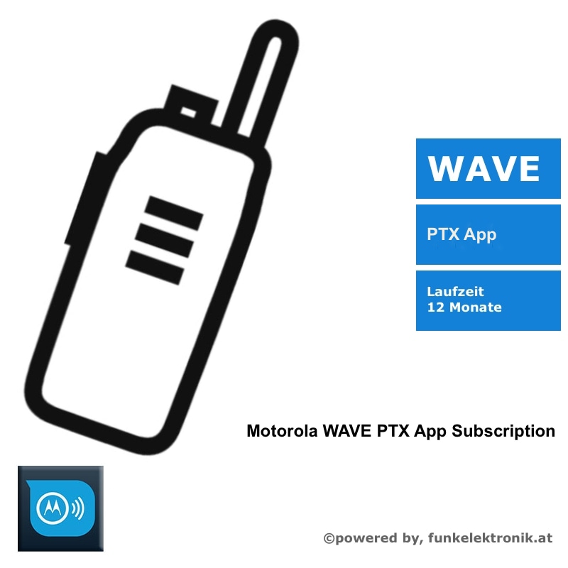 Motorola WAVE PTX App Subscription