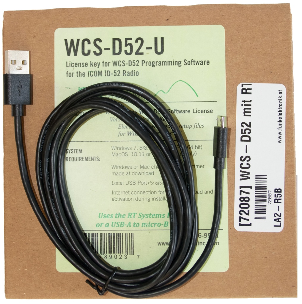 WCS-D52 / RT-49 Kabel